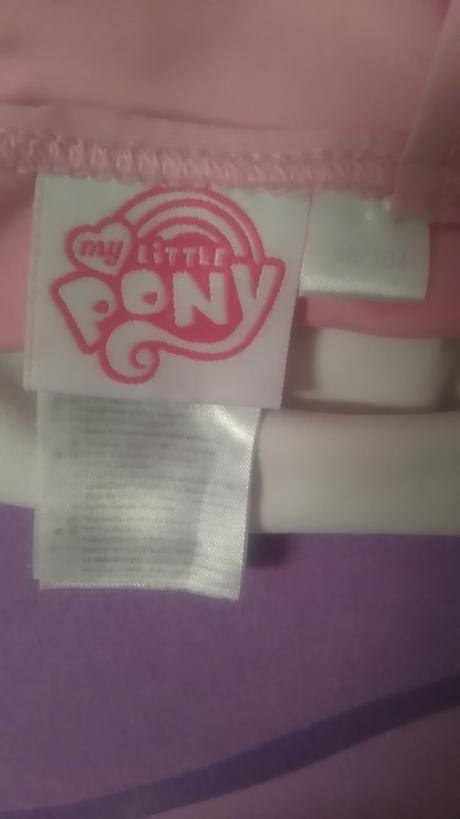Dievčenské plavky my little pony+dvojdielne plavky, 98