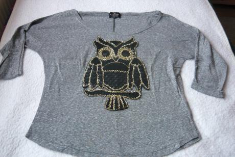 Melírované tričko č. s, review,s