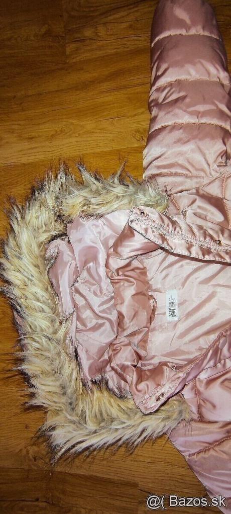 Detská zimná bunda hm, veľ.104, h&m,104