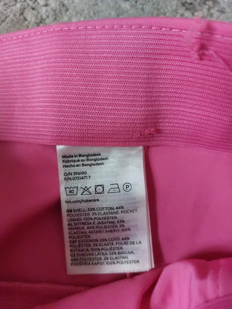 Gigaretove nohavice, h&m,m