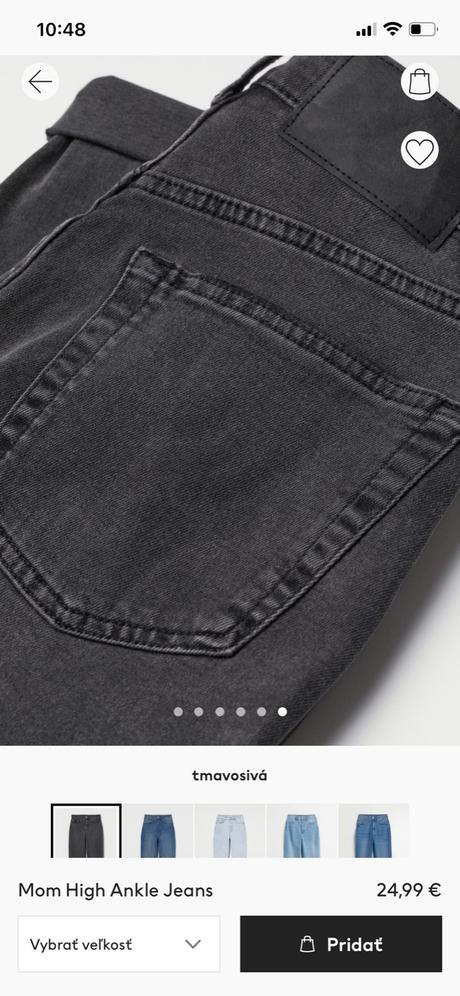 Dámske rifle, h&m,36