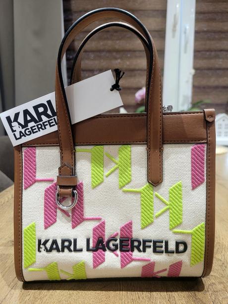 Nová kabelka karl lagerfeld s visačkou, karl lagerfeld