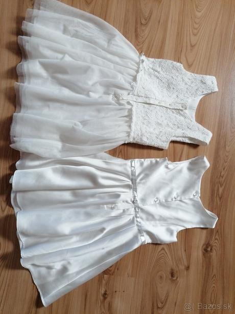 Biele šaty, f&f,128