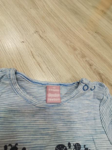 Dievčenské predĺžené tričko, dopodopo,74