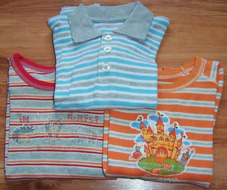 Tričká s dlhým rukávom,2ks, scamp,104