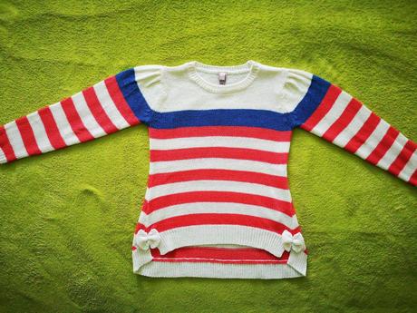 Jarný pulóver freestyle, top stav, 122