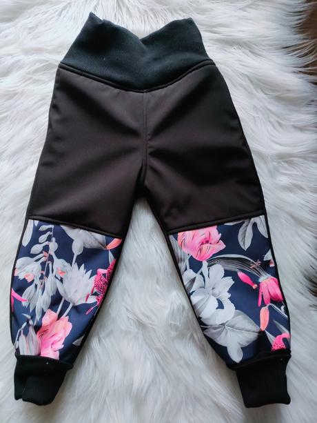 Zimušne softshellove nohavice, 74 - 140