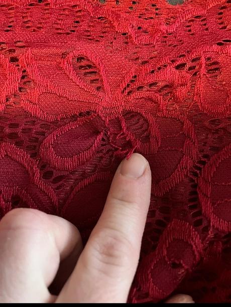 Burgundske šaty l/xl, l