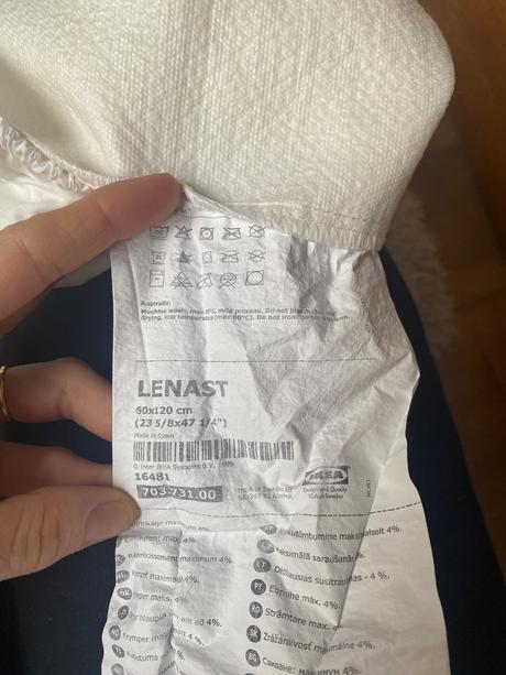 Lenast chránič matraca ikea 120x60, šírka (cm): 60,dĺžka (cm): 120