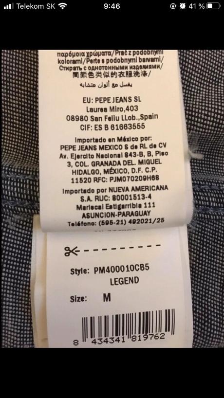 Pánska riflova bunda pepe jeans, pepe jeans,m