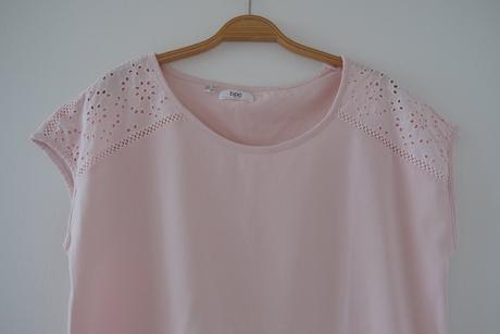 Tričko bledoružové, 40