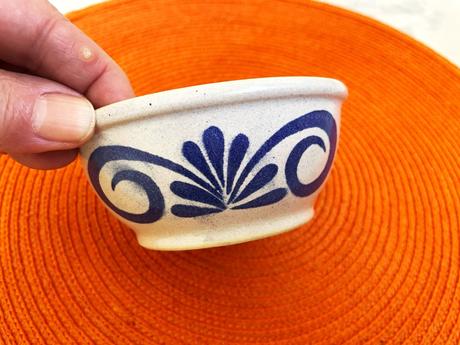 Sada 3 vintage alsaských kameninových misiek,