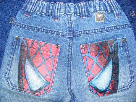 Rifľové kraťasy - bermudy spiderman, bhs,110