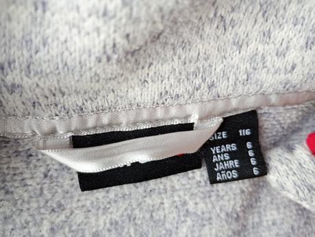 Dievčenská flisová mikina zn. etirel, veľ.116, etirel,116