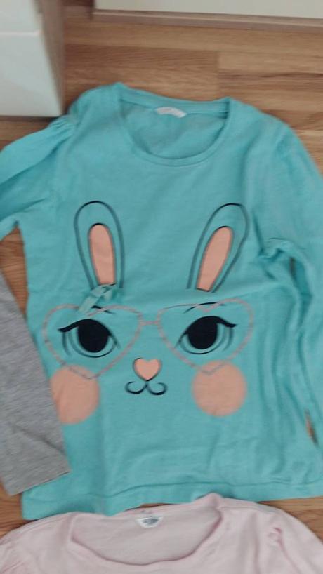 Tričká s dlhým rukávom vo výbornom stave, 2,50/ks, c&a,122