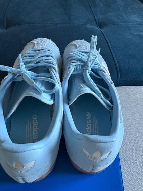 Bledomodré tenisky 38 2/3, adidas,38