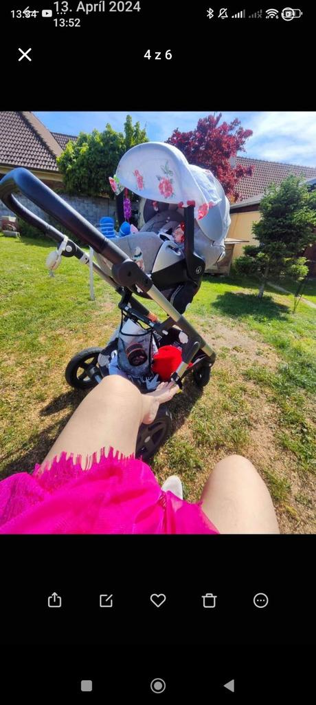Predám kočík stokke, hlboká vanička, stokke,stokke trailz terrain