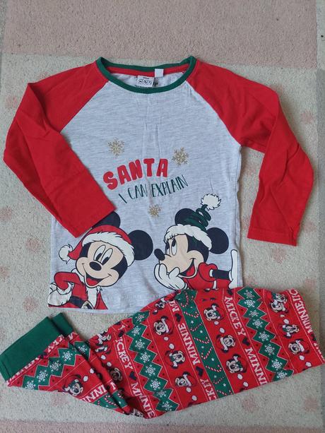 Pyzamo mickey a minnie veľ.98/104, disney,98