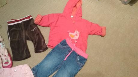 Balík vecičiek, osušky a mojkáča, veľkosť 68-74, 68–80