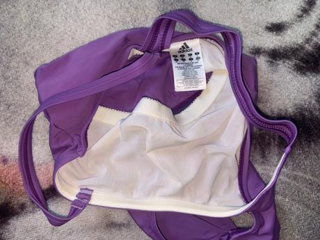 Plavky fialové adidas v.34, adidas,34