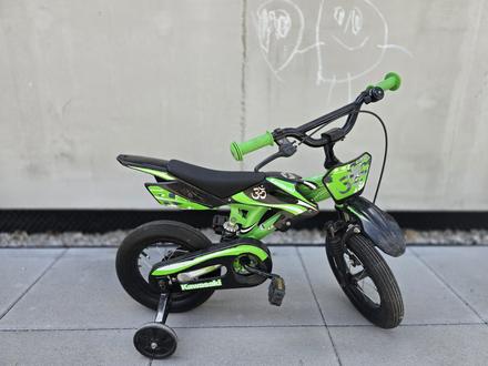 Kawasaki 12" bicykel - ako motorka, 12
