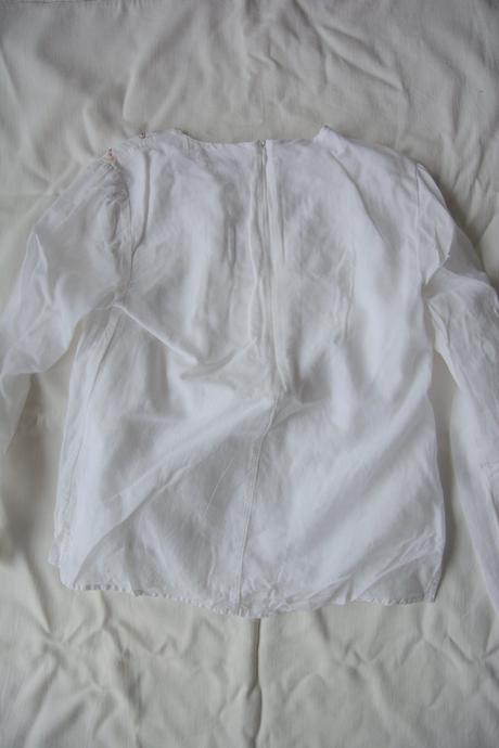 Elegantný biely top s flitrami, esprit,140