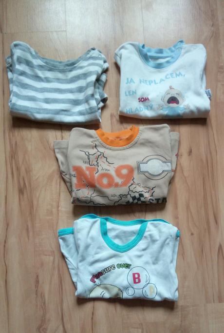 4x tričká - 92, 92