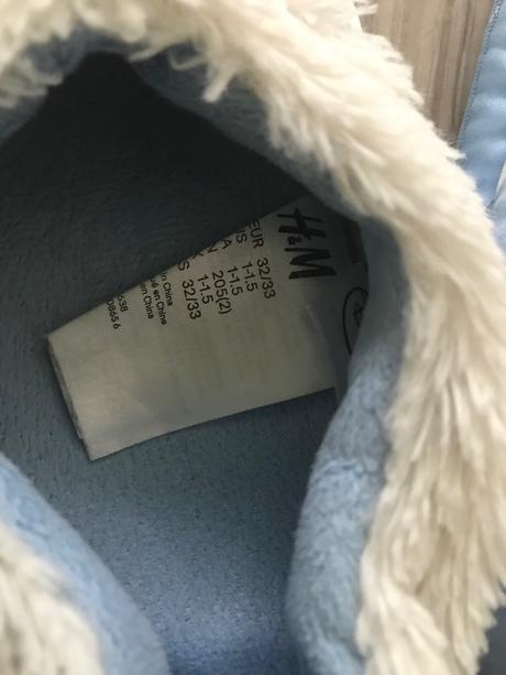Papučky teple frozen 32/33, h&m,32