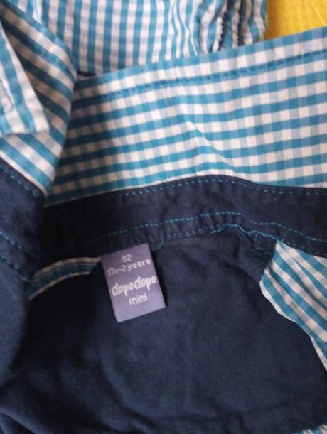 Balík oblečenia dvojičky chlapci, 86