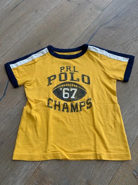 Polo tricko zlte, ralph lauren,92