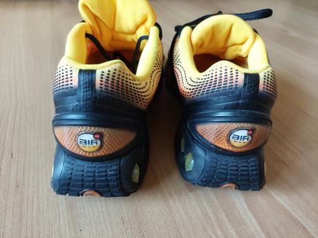 Oranžové nike airmax - dobry stav, nike,43