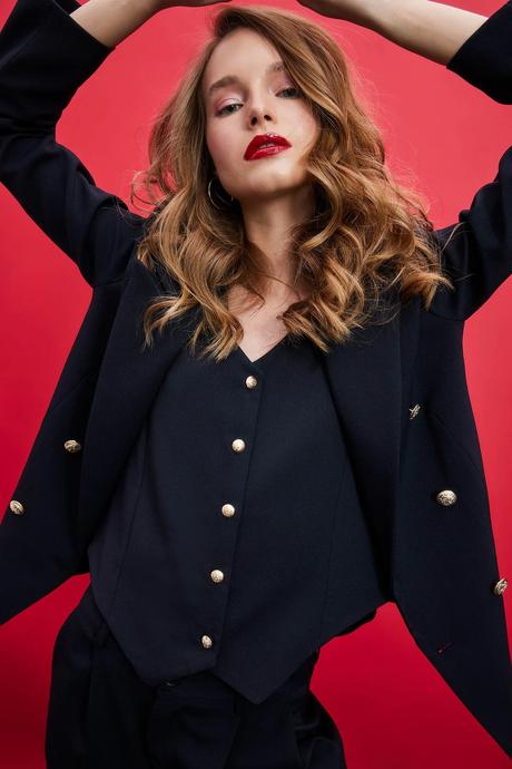 Tmavomodré sako - s, 36