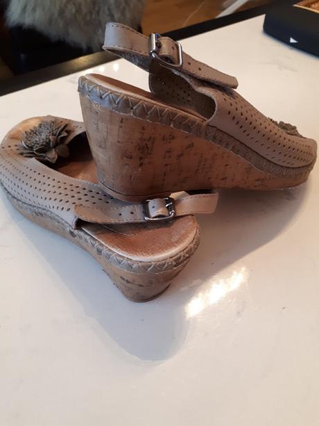 Kožené sandále rieker, rieker,39