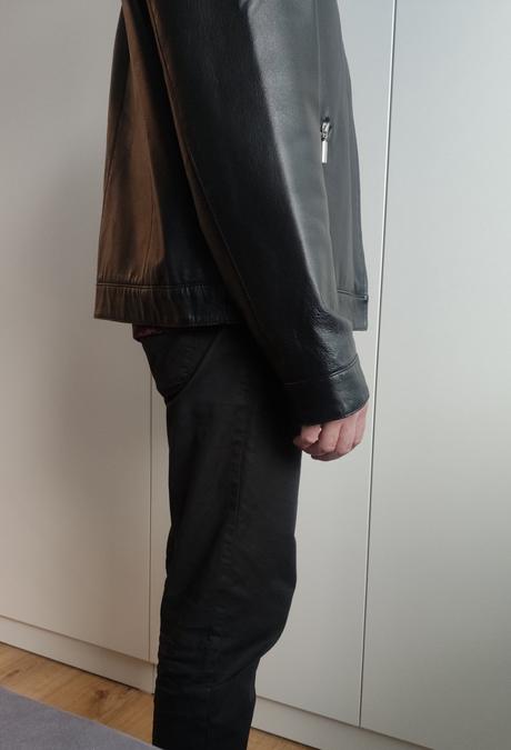 Kožená bunda - kara, veľ. xl/xxl, l