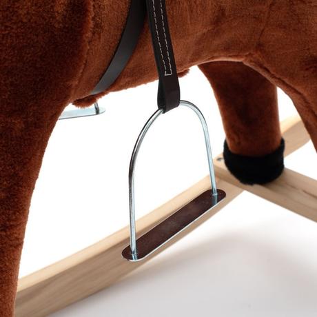 Babymix hojdací kôň dominik so šatkou a melódiou,