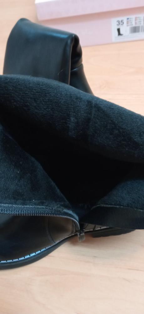 Čierne čižmy, nelli blu,35