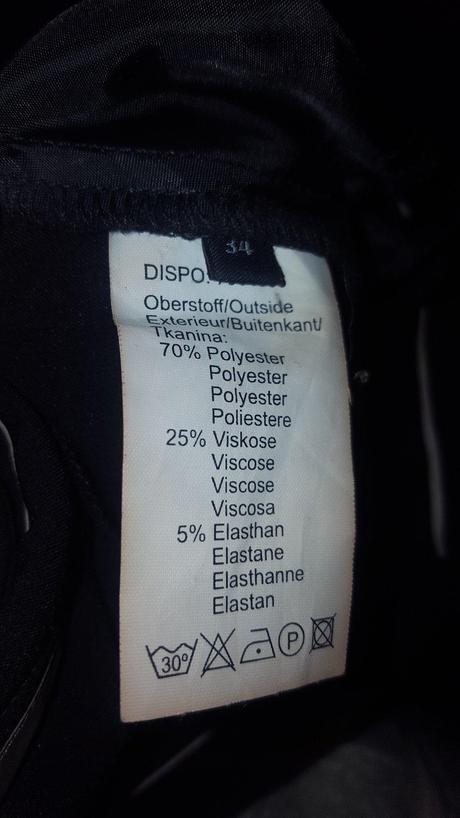 Cierne nohavice jakes, 34, 34