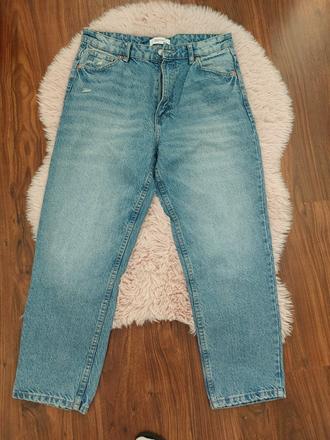 Džínsy mom fit, reserved,l