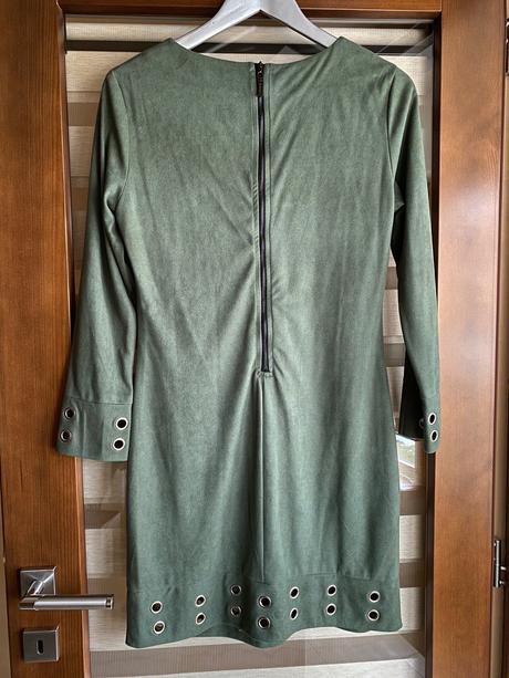 Semišové šaty - m, m