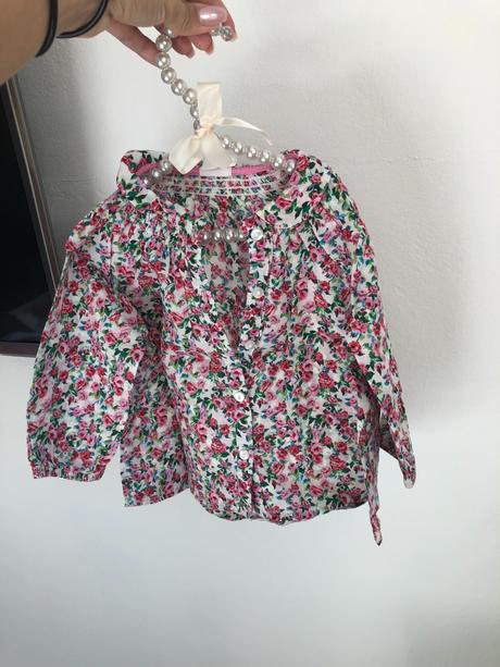 Kvietkovaná blúzka h&m, h&m,68
