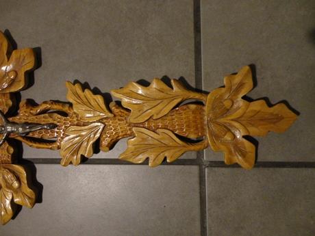 Svätý kríž ježiša drevený - 2 druhy, 