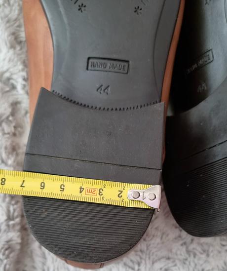 Kožené topánky pánske 44, 44