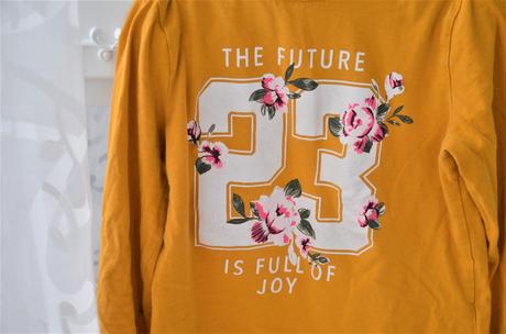 Horčicové tričko-134/140, 134