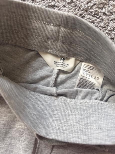 Tepláky h&m 128, 3 ks, bez zateplenia, h&m,128