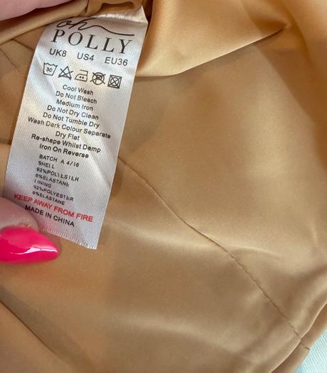 Luxusné saténové korzetové mini šaty oh polly, 36 / s