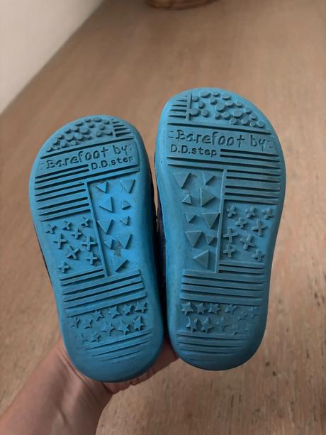 Dd step celokozene barefoot topanky velkost 25, d.d.step,25