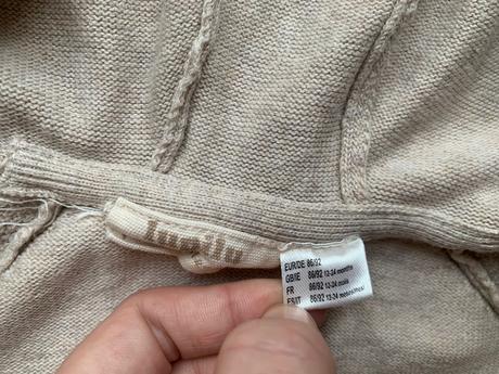 Svetrík na gombíky 86/92, lupilu,86