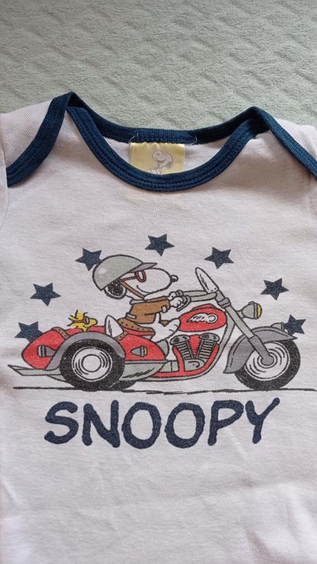 Body krátky rukáv snoopy, 62