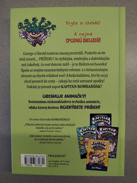 Kapitán bombarďák, bezbrehé besnenie bláznivej bos, 