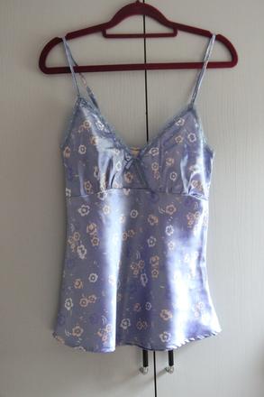 Saténový topík na spanie xs, xs